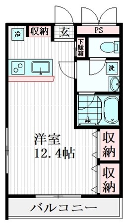 プルメリアの物件間取画像